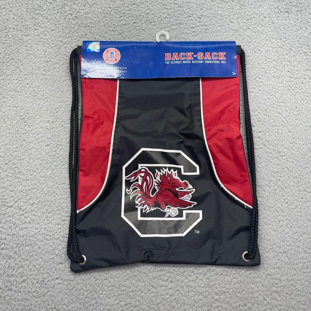 Concept One CLSO5002 Back Sack USC South Carolina Gamecocks RED Drawstring‎ Bag